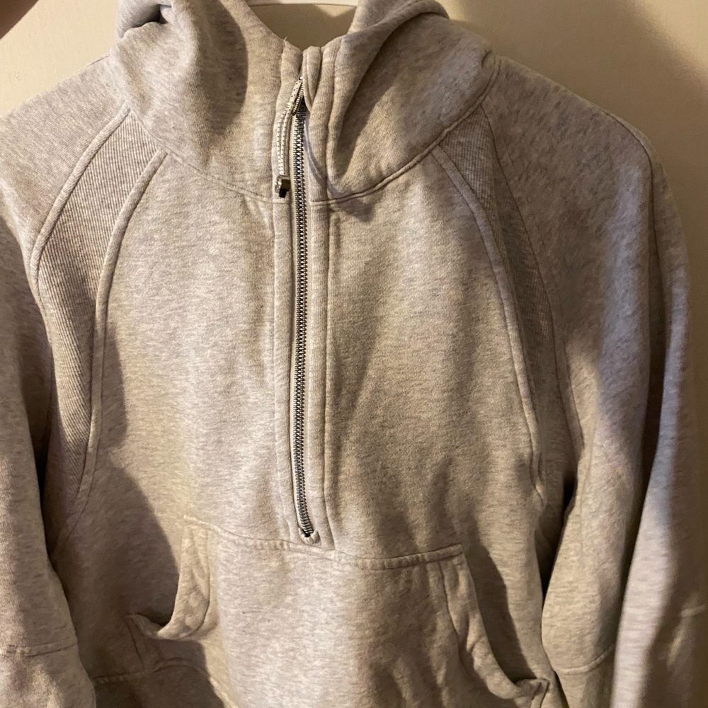 COPY - Half zip Scuba Hoodie